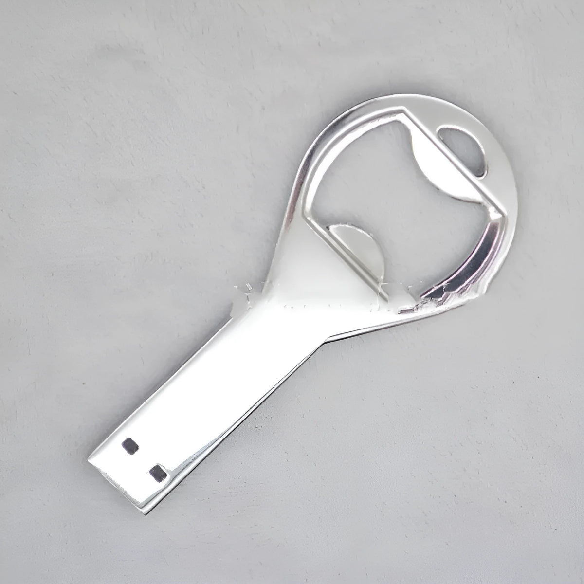Metal key bottle opener USB flash drive with USB 2.0, available in 4GB to 128GB capacities