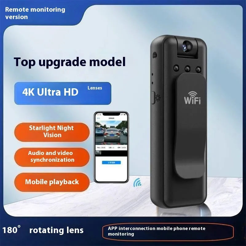 Black conference camera with back splint mount and Type-C connection
