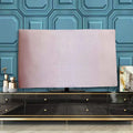 Velvet fabric television dust cover for LCD screens in multiple size options