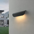 Outdoor Wall Lamp Waterproof Black and White Modern Minimalist Villa Door Headlamp 10W Sand Black Sand White 300x80x60mm 220V LED Light Source