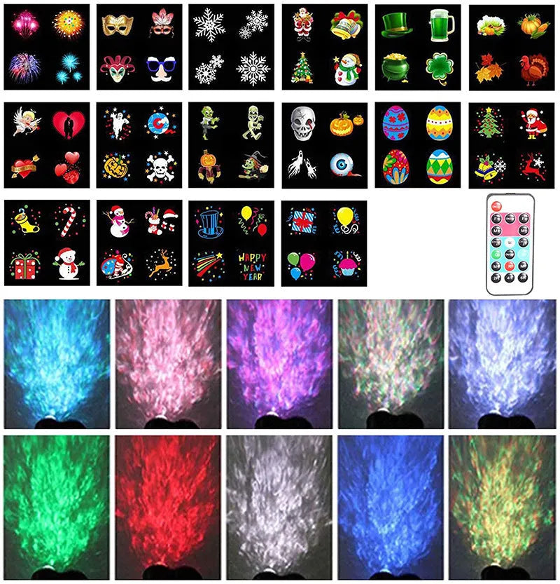 Outdoor waterproof double tube animated watermark LED light with IP65 rating on a patio.