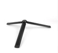 Black aluminium mobile phone tripod stabiliser compatible with Apple iPhones