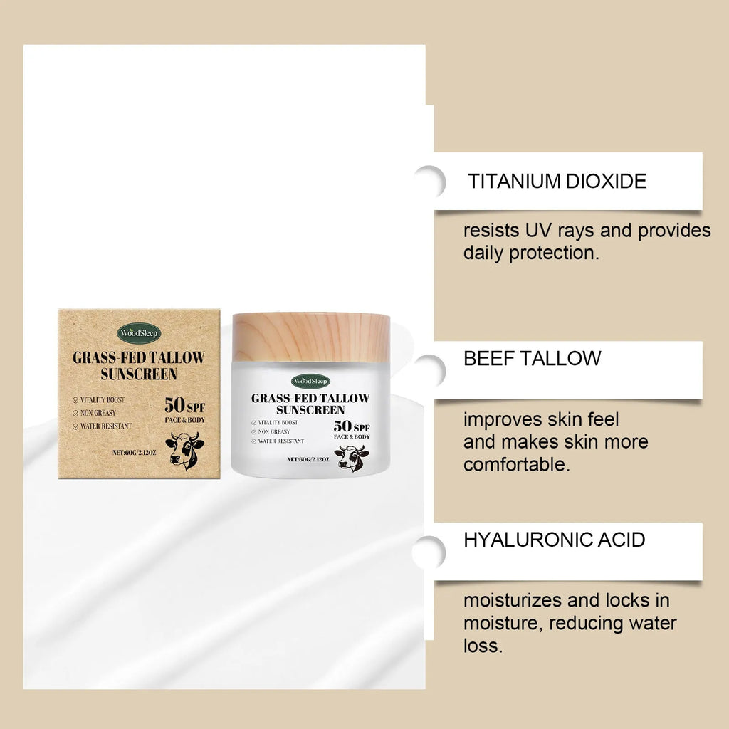 60g container of shea butter moisturising protective cream with hyaluronic acid and SPF ingredients.