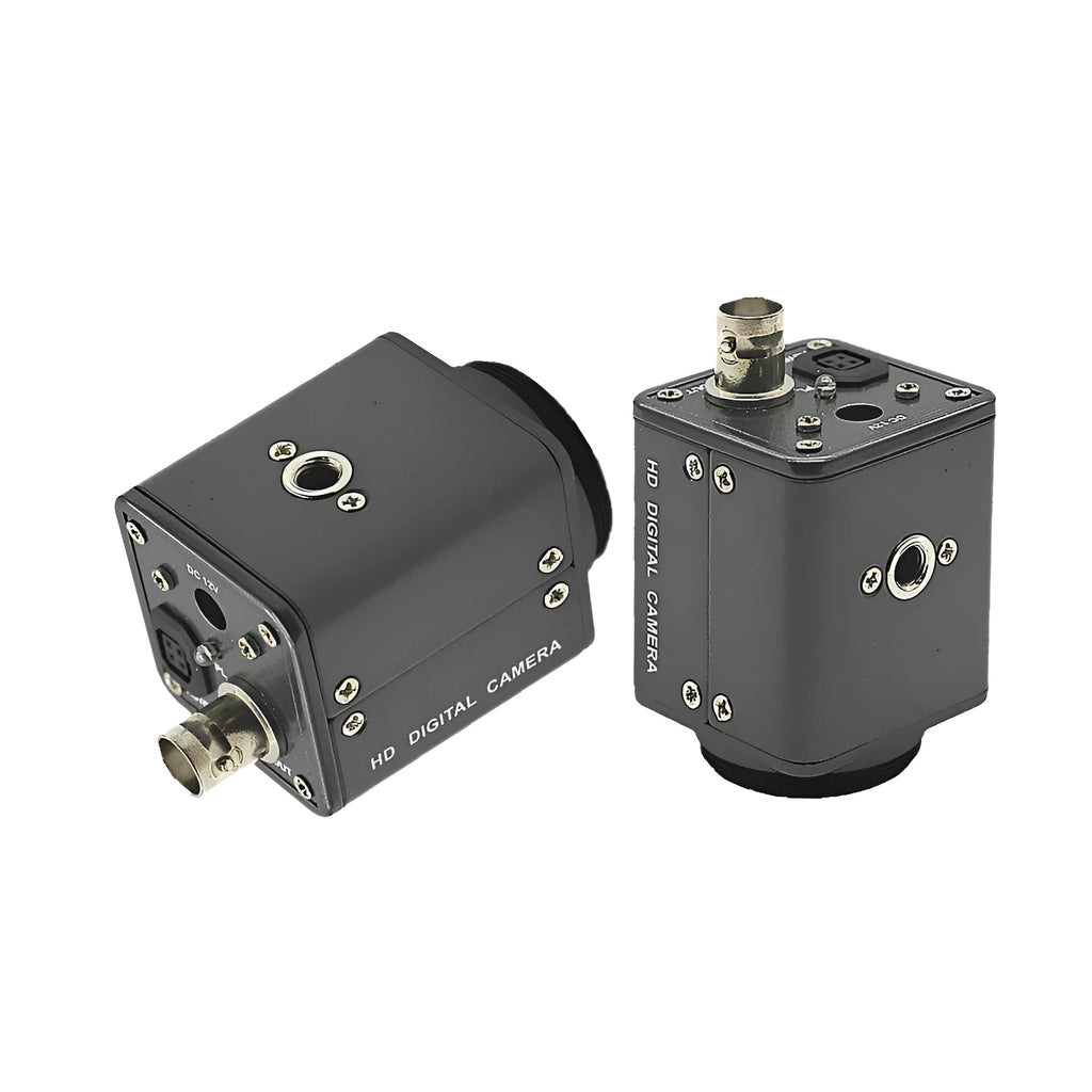 HC-109 mini mechanical industrial surveillance camera with metal housing and gun camera style design