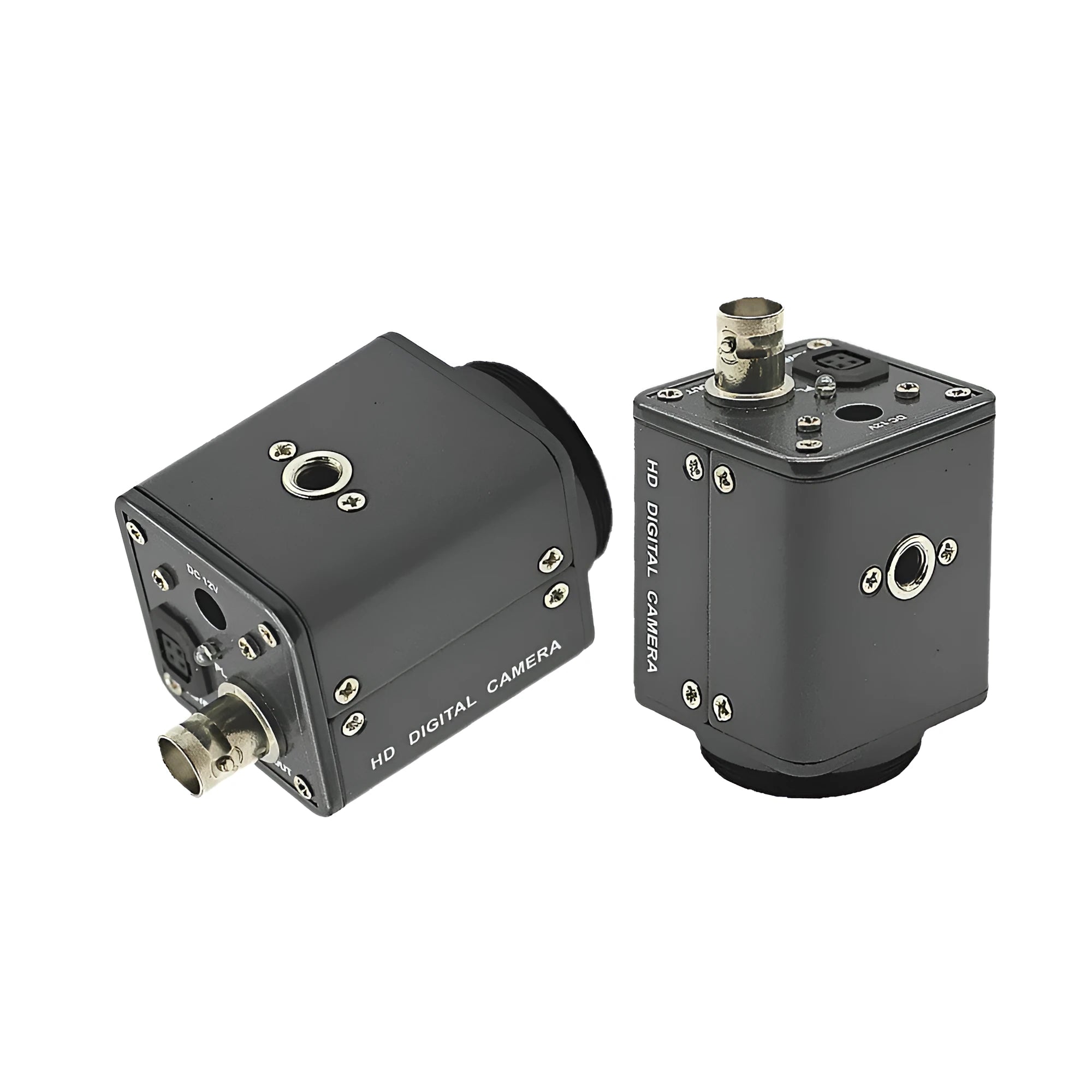 HC-109 mini mechanical industrial surveillance camera with metal housing and gun camera style design
