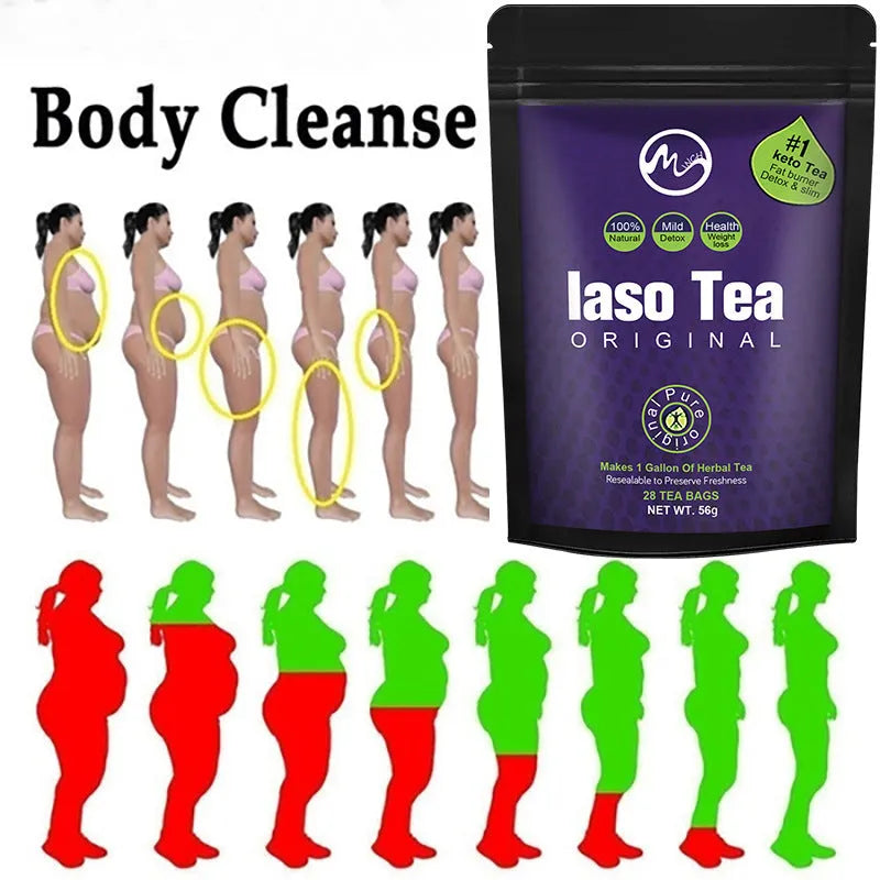 Single bag of instant sugar-free slimming tea with cold soaking preparation technology