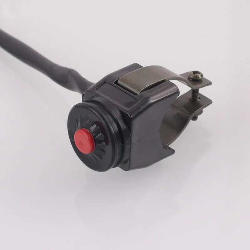 Red and yellow motorcycle four-wheel ATV ignition point button switch 60mm size