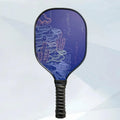 Wooden racket set 400x192x11mm in Starry Night Ancient Town colour finish