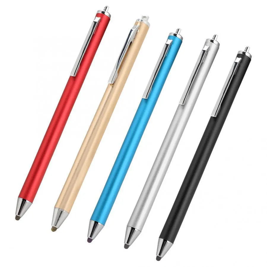 Metal shell stylus pen for phablet touch screen painting in multiple colours