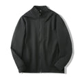 Men's stand collar sports casual jacket in polyester fabric available in multiple sizes and colours