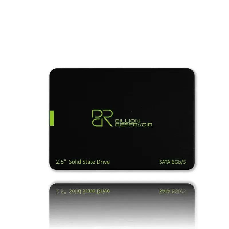 Black 2.5-inch solid state drive with SATA 3.0 interface for desktop and laptop storage upgrades