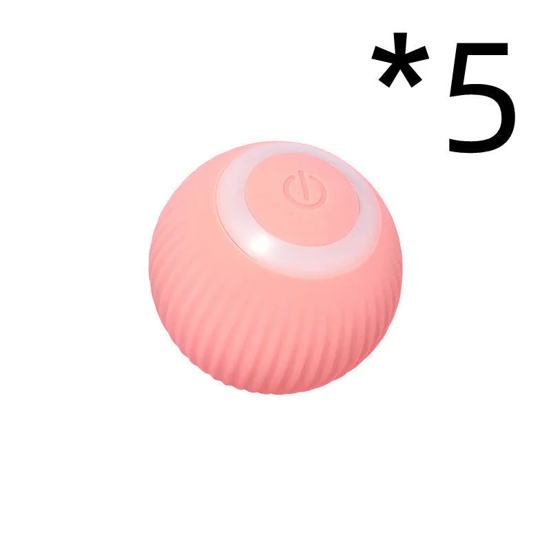43mm automatic rolling ball cat toy with obstacle avoidance technology