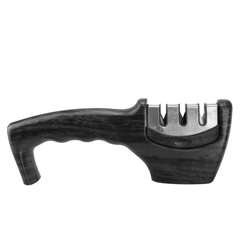 Diamond tungsten steel sharpening stone kitchen tool with disassembly design