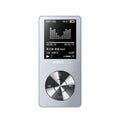 Gold, silver, and black all-metal MP3 music player with 1.8-inch screen