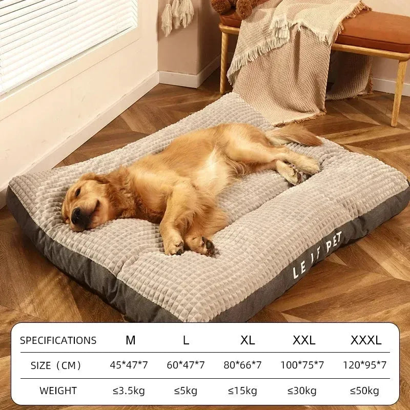 Detachable fleece blanket and cushion dog bed for pets in green colour