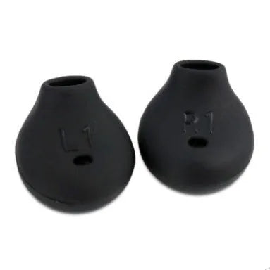 Black silicone protective sleeve for Samsung Galaxy S6 Edge earphones