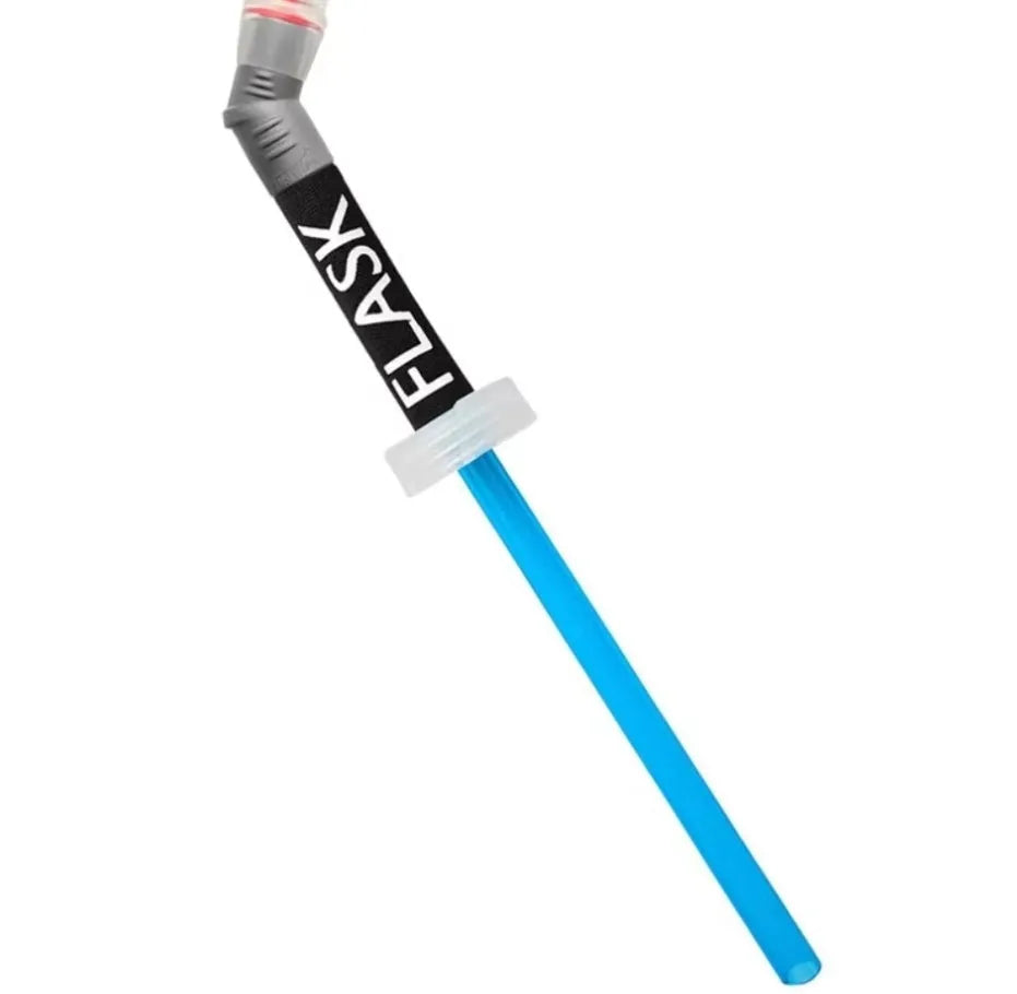 Mountain biking portable straw with a 20cm flexible tube and an adjustable 180-degree angle joint