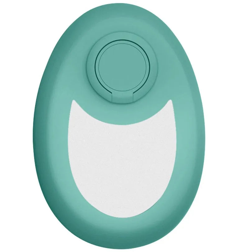 CJEER crystal hair removal device with nano-glass surface and metal finger ring in green purple black colours