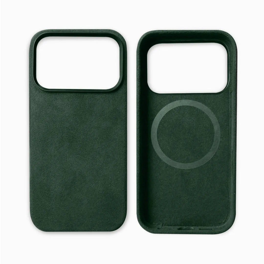 Alcantara shockproof magnetic phone case for iPhone 17 Pro Max Air in multiple colour options