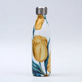 500ml stainless steel insulated sport bottle with vacuum layer and cover, big belly cup shape in multiple colour styles