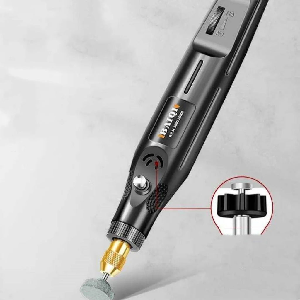 Handheld right angle grinder for weld seam grinding with 12W motor