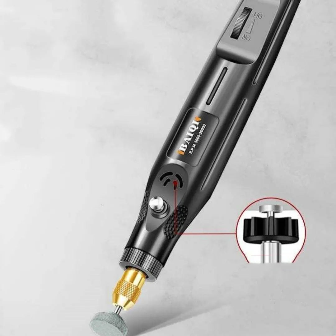 Handheld right angle grinder for weld seam grinding with 12W motor