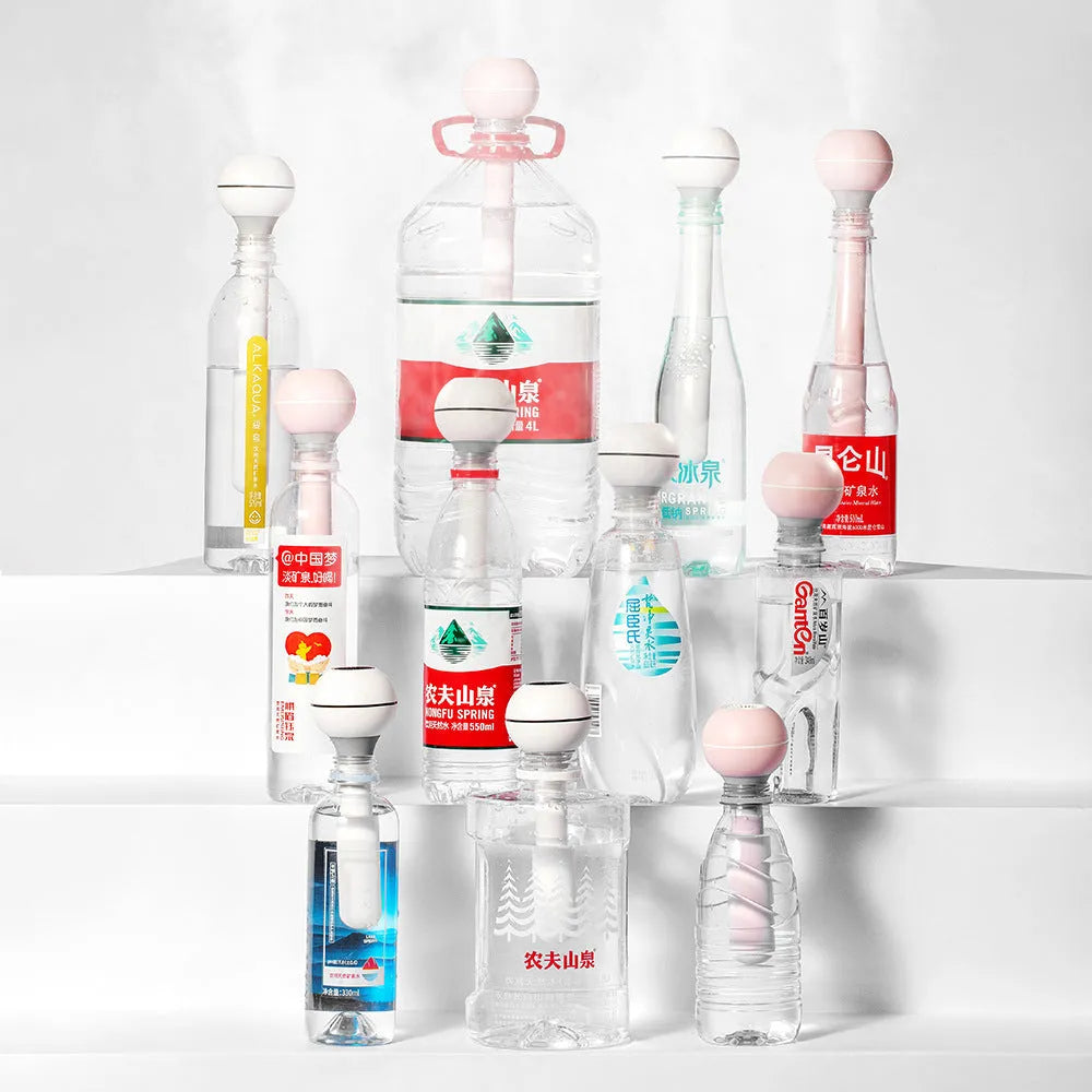 Magic wand USB humidifier columnar design with 1 litre water tank
