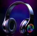 T6 wireless Bluetooth headset with microphone for hands-free calls and music.