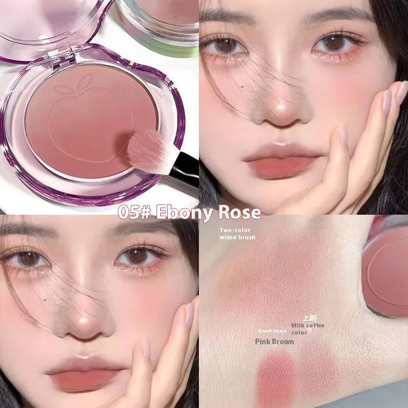 Bubble Gradient Blush compact in Ebony Rose shade, a cream rouge for dry skin.
