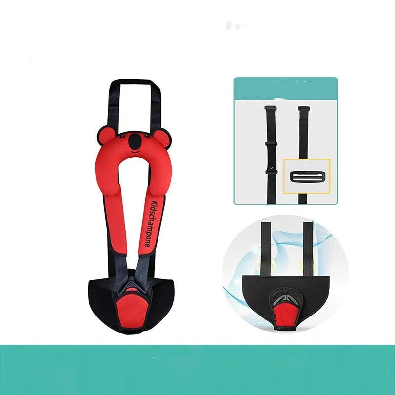Portable child car seat belt retainer safety seat for 12-36kg children