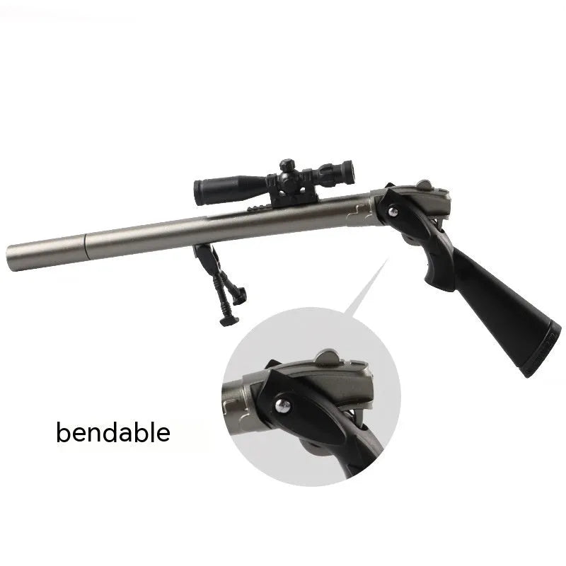 98K sniper rifle replica gel pen with 0.5mm tip and black ink