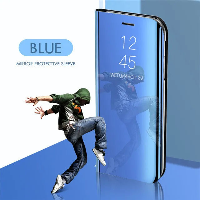 Electroplating mirror leather case for Samsung Note20 Ultra in black, blue, silver, gold, rose gold or purple, border-type metal cover.