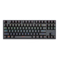 Crack K550 wired green axis mechanical keyboard 87 keys USB black cyan shaft