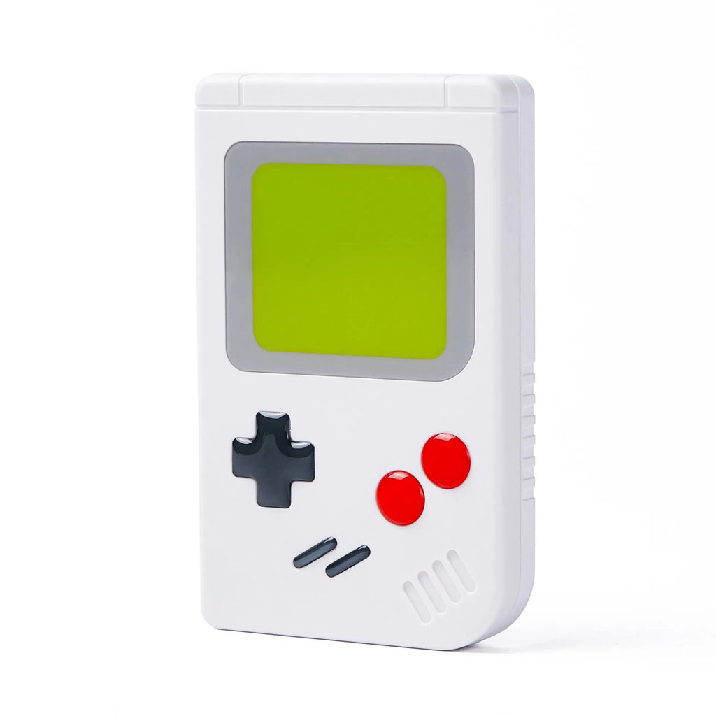 Blue durable plastic Nintendo Switch game card storage box case on a white background