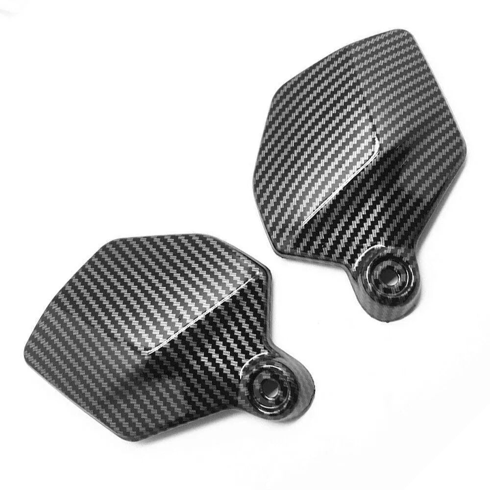 Pair of carbon fibre black ABS fairing frame covers for Honda CBR1000RR motorcycle