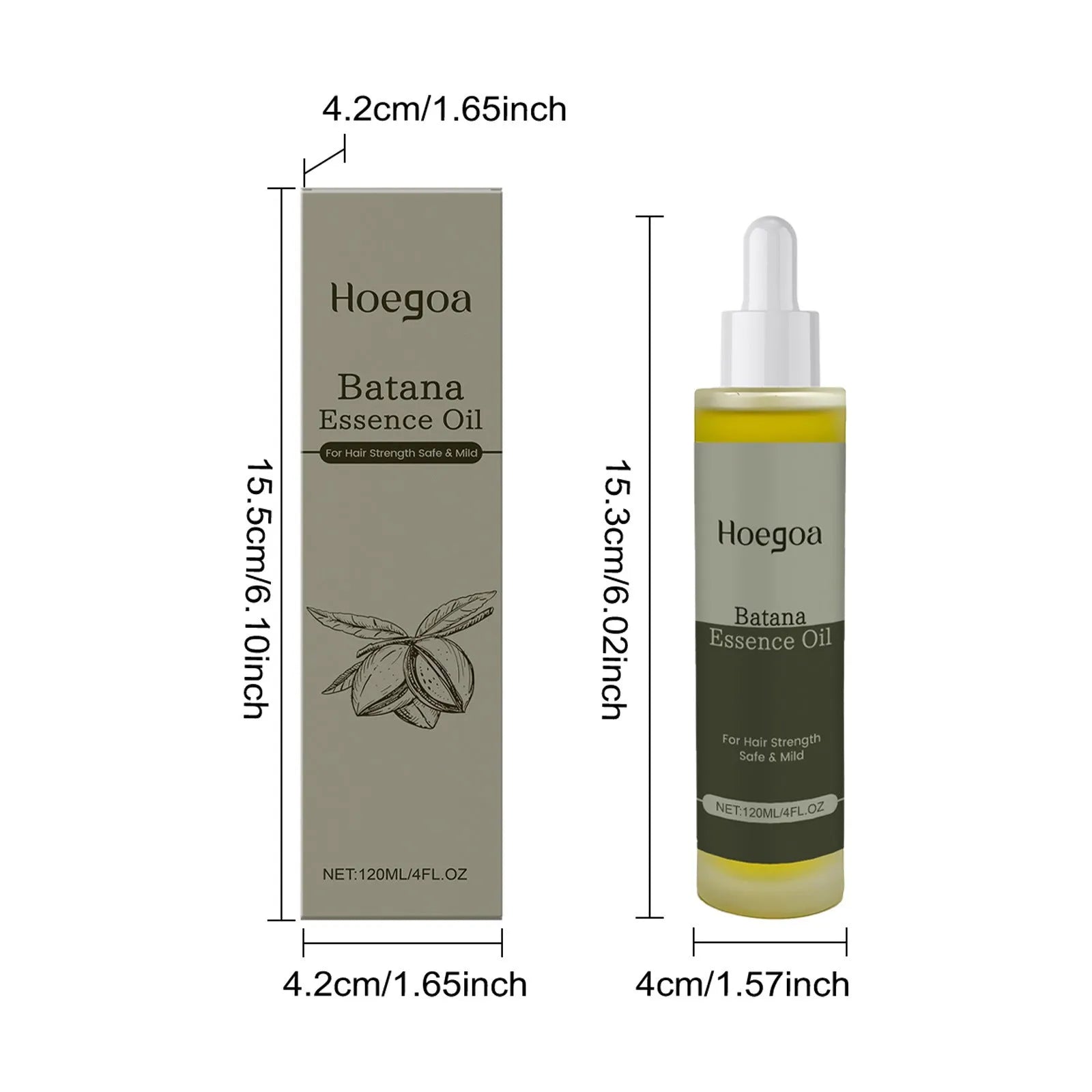 Platthana Secret Hair Essential Oil bottle, 120ml, for daily scalp massage