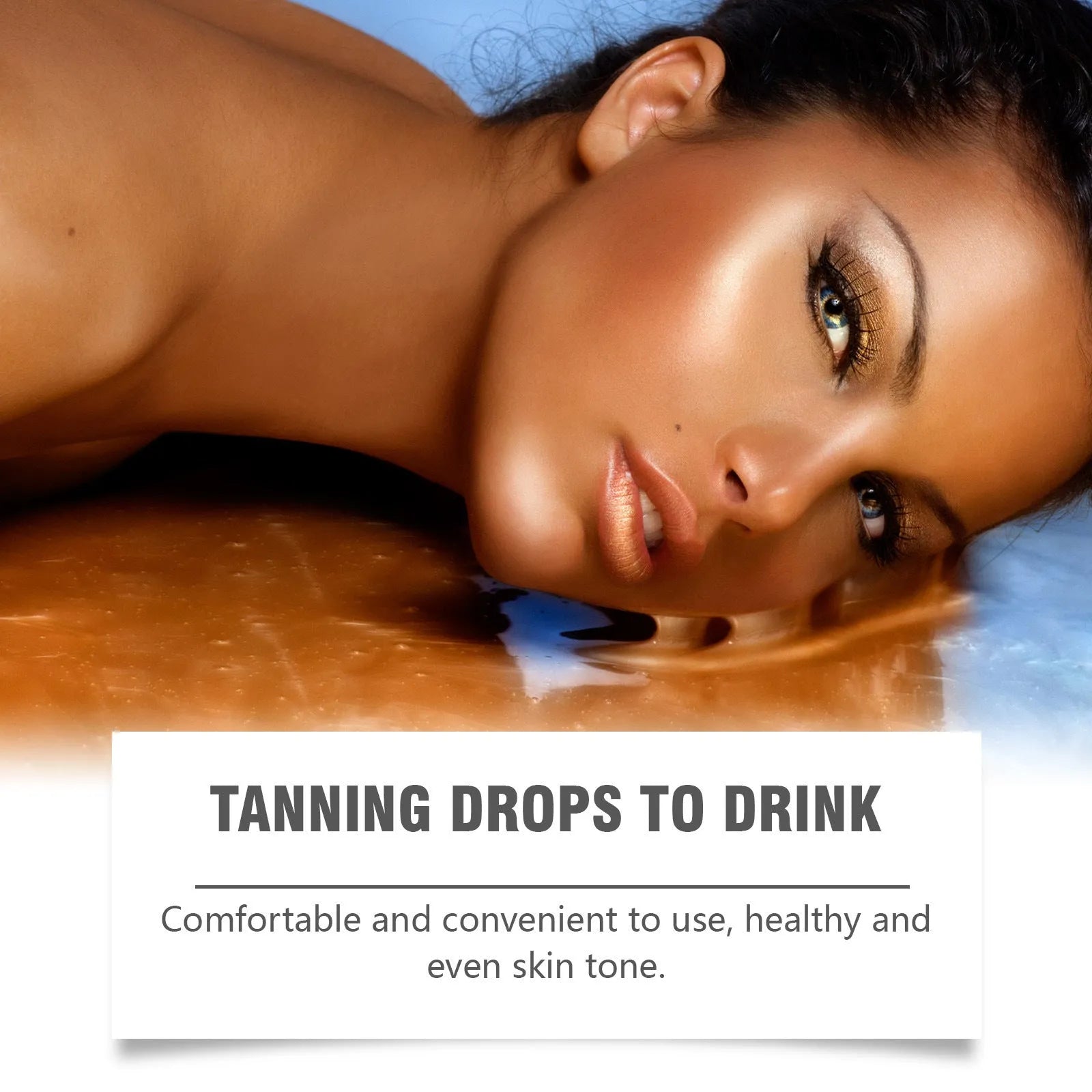 Googeer 60ml tanning drops bottle for face and body tanning treatment