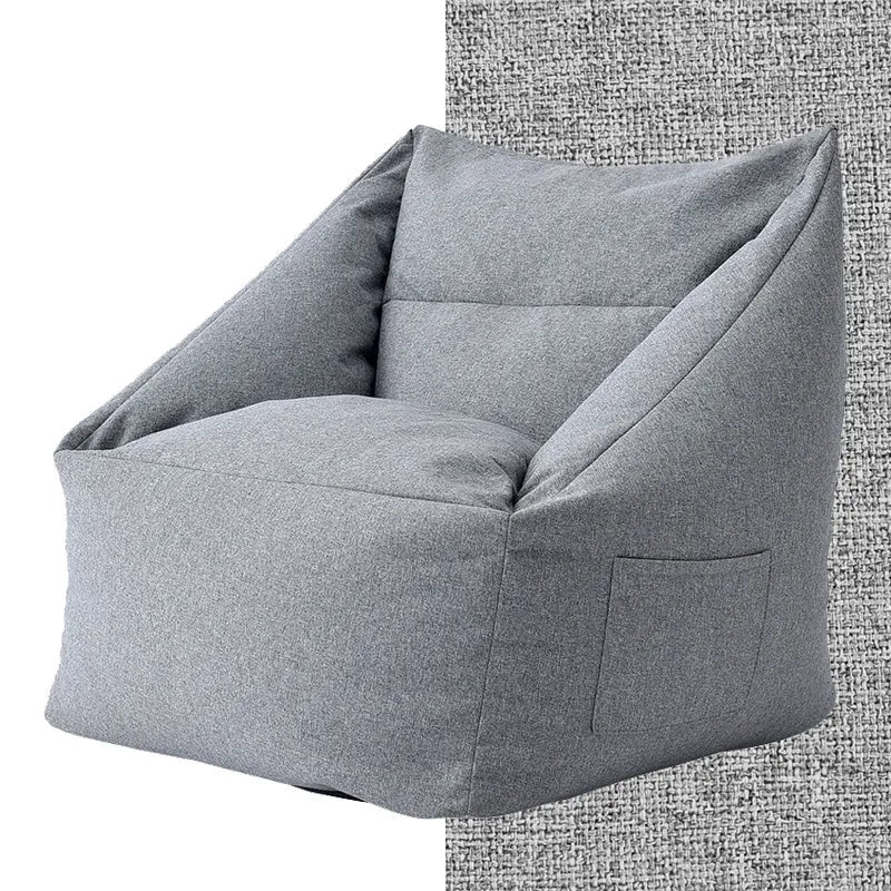 Single fabric leisure chair in mint green, 66x66x70cm compact size, for bedroom or living room use