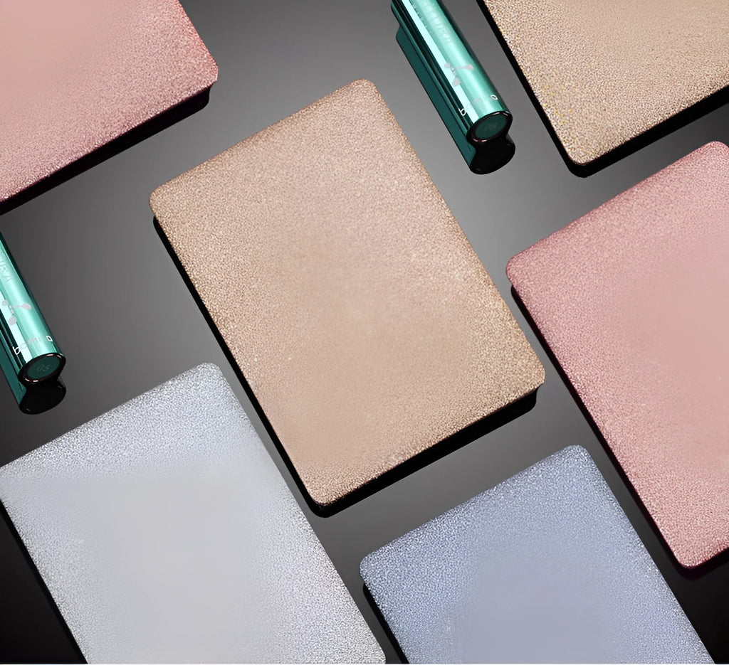 Imitation leather protective shell case for MacBook notebook in silver colour.