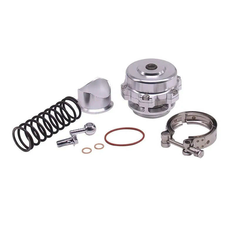 50mm aluminium blowdown valve for automotive turbo systems in multiple colour options