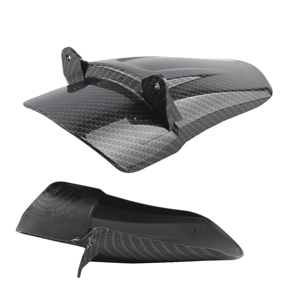 Carbon fibre rear shock absorber fender for Light Bee scrambling motorcycle