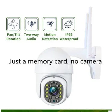CAMHI ISCEE2 2.5 inch outdoor WiFi security camera with 1080P resolution and night vision