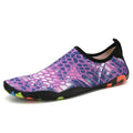 Men's and women's beach wading shoes in multiple colours with Lycra fabric upper and EVA midsole