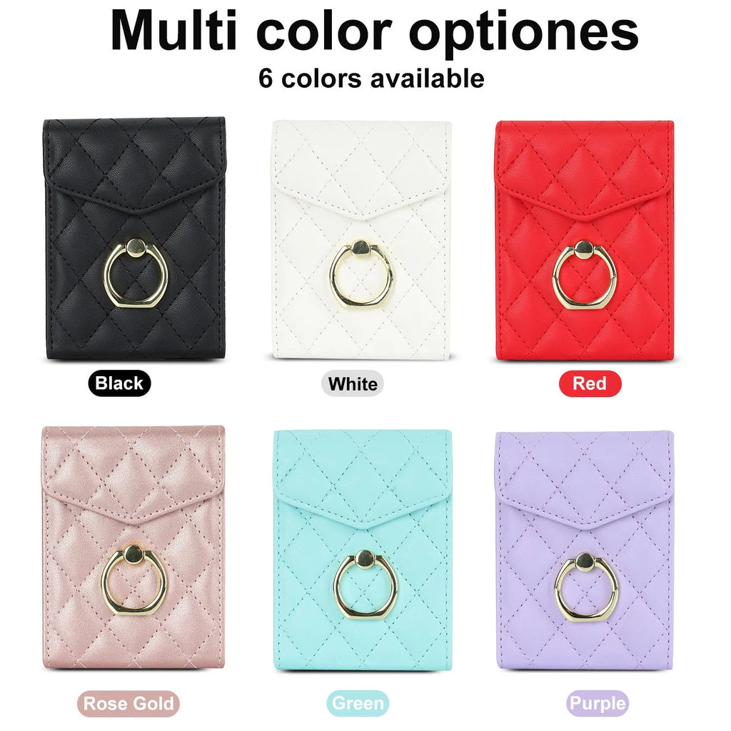 Crossbody folding ring phone case for Samsung Galaxy Z Flip in black, white, red, light purple, mint green, and rose gold, PU TPU drop-resistant leather-style cover