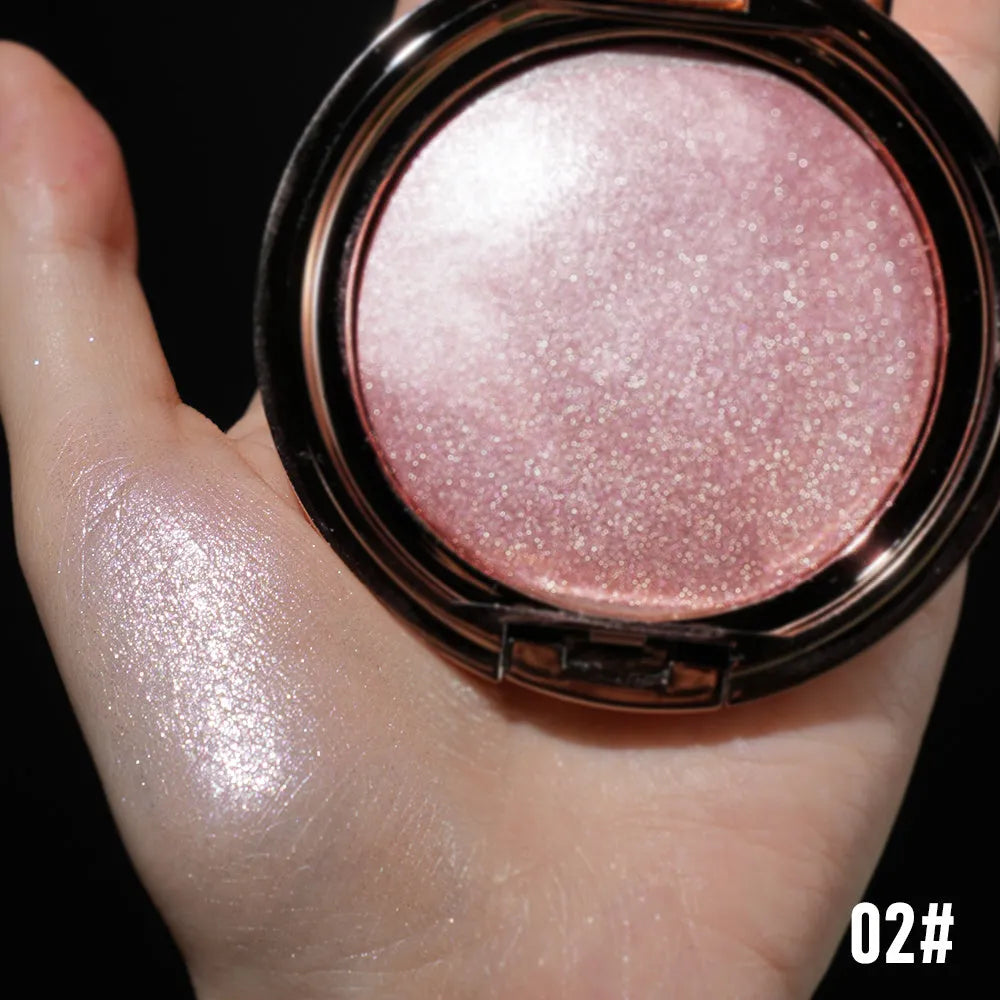 C-F019 Shining High Gloss nail polish set showing shimmer bottles, glitter gel bottles, top coat, and colour-coded brushes