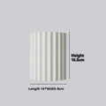 Nordic macaron-shaped wall light for hallways in a choice of five colours.
