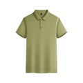 Short-sleeve polo shirt in polyester fibre available in multiple solid colours