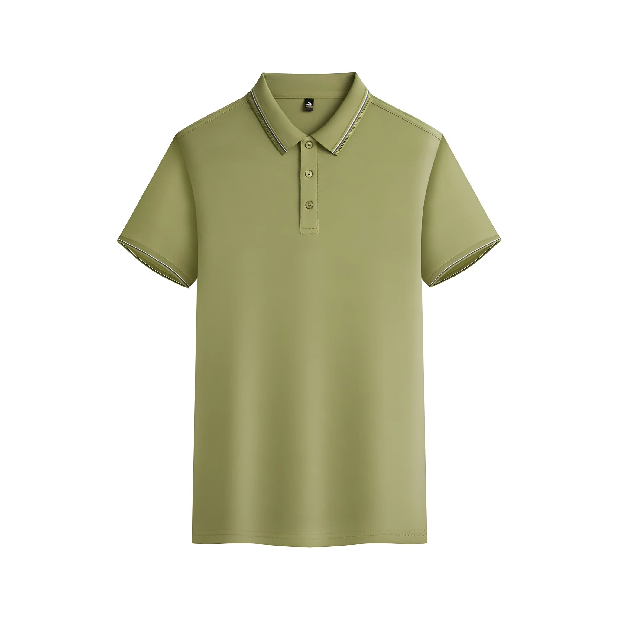Short-sleeve polo shirt in polyester fibre available in multiple solid colours