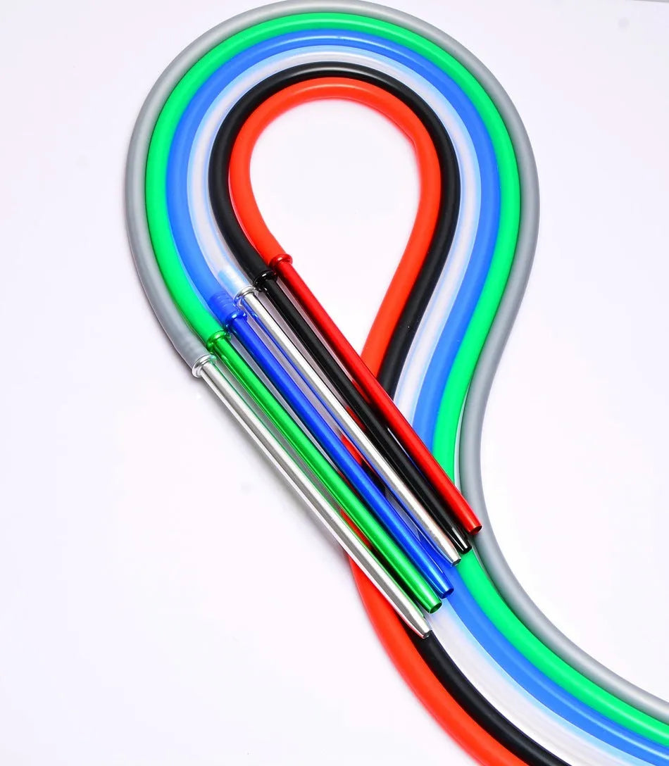 Silicone hookah hose accessory in six colour options for water pipes