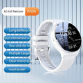 Smart watch with 1.28 inch display showing time on black or white watch face